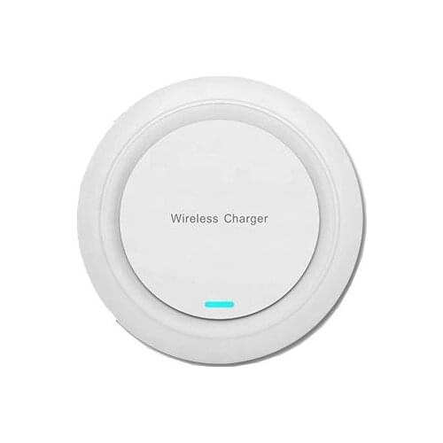 Extra Fine Universal wireless charger, 10W fast charging, QI technology, model 2021. WHITE TO