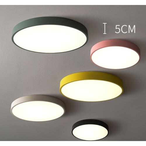 LED Ceiling Light Living Room Corridor Balcony Light Colorful ceiling lamp Easy install Bedroom Kitchen Surface Ceilling Lamp