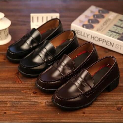 High quality Softening HaRUTA Cedar JK Uniform Shoes Costplay Universal Student Shoes cosplay shoes