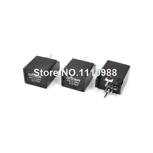 3 Pieces MZ73-9RM 9 Ohm 270V 3 Pin PTC Degaussing Resistors for Color TV