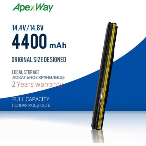 4400mAh 8CELL L12L4E01 Laptop Battery For LENOVO G400S G405S G410S G500S G505S G510S S410P S510P Z710 L12S4A02 L12M4E01 L12S4E01