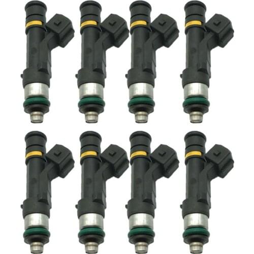 8pcs 0280158044 FUEL INJECTORS for 2003-2004 FORD F-150 -250 -350 SUPER DUTY 5.4L