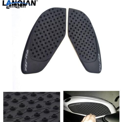 For Yamaha YZF-R6 2008 09 2010 11 12 13 14 15 Motorcycle accessories Tank Pad Side Gas Knee Grip Traction Pads Protector Sticker