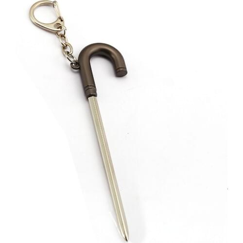 Anime ONE PIECE BROOK Soul King Keychain Men Metal Crutch Key Chain Women Car Bag Pendant Fashion Jewelry llaveros hombre