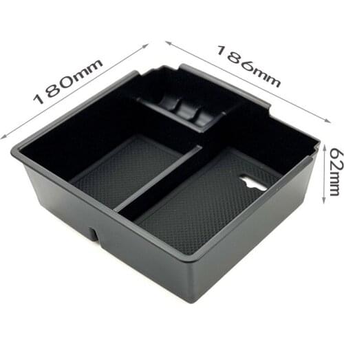 Car Styling Armrest Box Storage for Ford RANGER 2011- 2018 2019 Extended Wildtrak Console Holder Tray Car Organizer Accessories