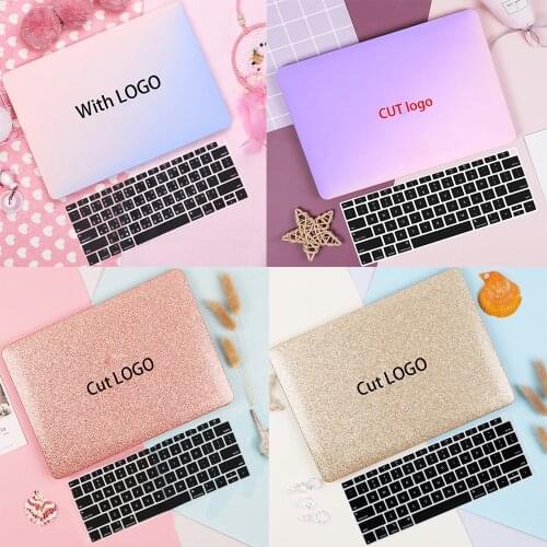Shine Plastic Hard Shell Case Keyboard Cover for MacBook Air Pro Retina 13 16 inch Touch bar 2020 A2179 A2289 A2338 A2337 Case