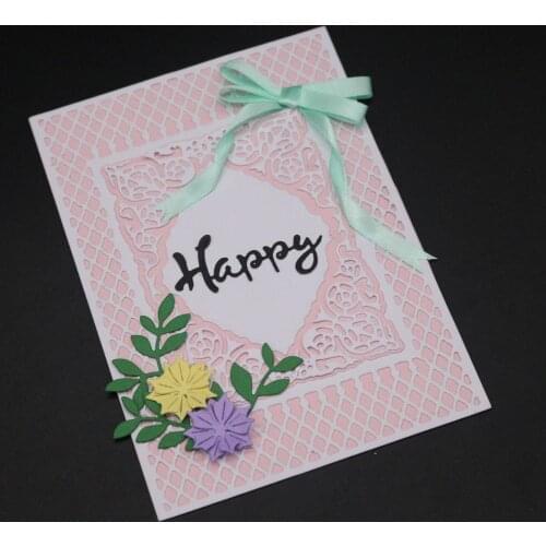 Lace cutting mold mold embossing card scrapbooking card album decoration metal crafts