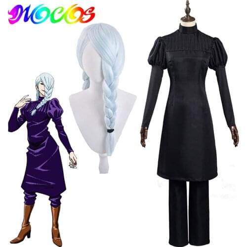 DIOCOS Jujutsu Kaisen Mei Mei Cosplay Costume Wig for Halloween Party