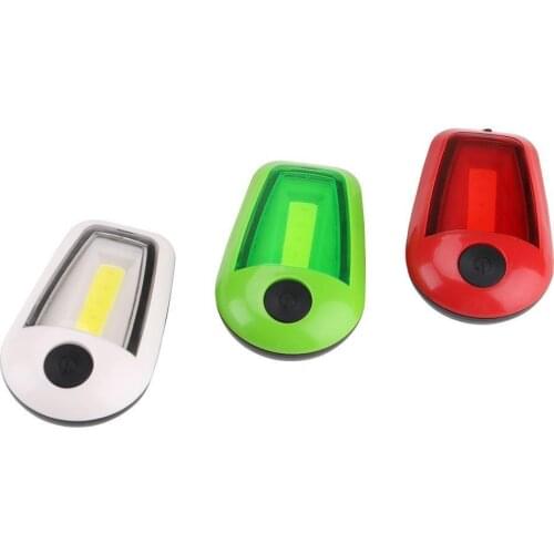 Mini COB LED Night Light Clip Lamp Outdoor Home Portable Battery Flashlight Suitable for Camping Hiking Ourdoor Cycling