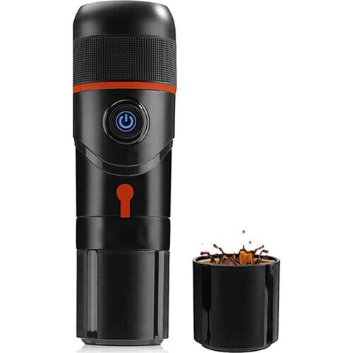 Mini Portable Car Coffee Maker USB Charge Car Heating Capsule Espresso Maker Small Portable Home Outdoor Coffee Machine