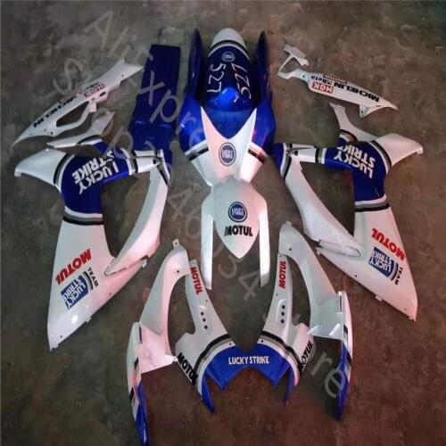 Fit Fairing for SUZUK GSX R600 R750 GSXR600 GSXR750 R 600 blue White Lucky GSXR 600 750 06-07 K6 06 07 2006 2007