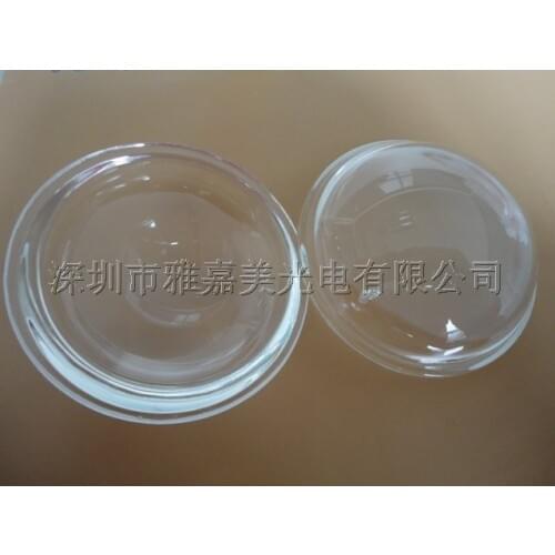 Mining lamp LED lens diameter 100MM concave-convex optical glass lenses 10-100W high power convex lens