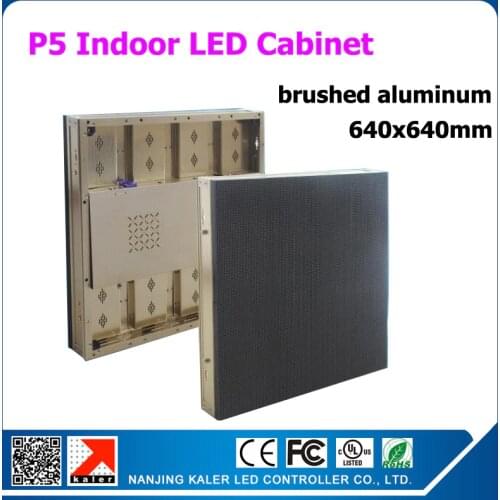 TEEHO HOT SMD P5 indoor full color rental display cabinet 640mm*640mm clear new design high resolution indoor p5 led cabinet