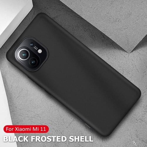 Ultra Thin Matte Case for Xiaomi Mi 11 Mi 10 Ultra Mi 10T Pro Lite Cases Soft Back Cover For Xiaomi 11 Mi 11 Mi 10 10t 5G Coques