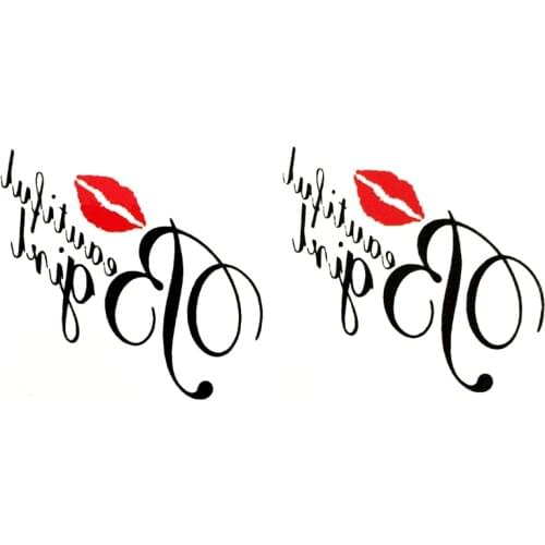20pcs My Kiss Waterproof Temporary Tattoos men love fake tattoo sleeves Harajuku tattoo kids tatuajes temporales