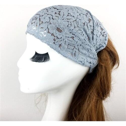 1pcs 2018 New ON SALE Boho Women Girl Bandanas Lace Flower Beach Headband Hair Band Chic Wide Headwraps Accessories