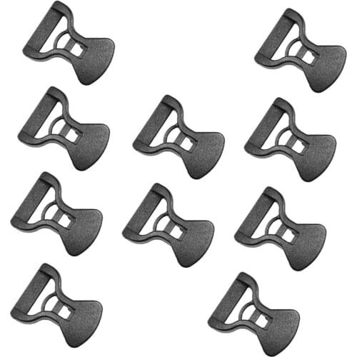 10pcs Tightener Tent Repair Tent Rope Adjustment Buckle Skid-proof Fixing Clip Outdoor Camping Accessories Tent Lock Cord Rope