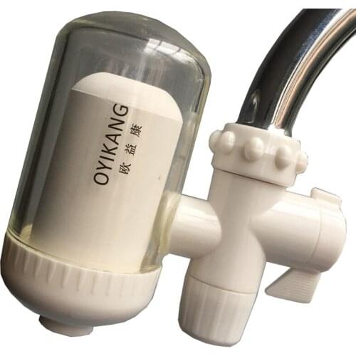 23MM Transparent Water Faucet Filter With Universal Port Home Kitchen Health Tap Water Purifier