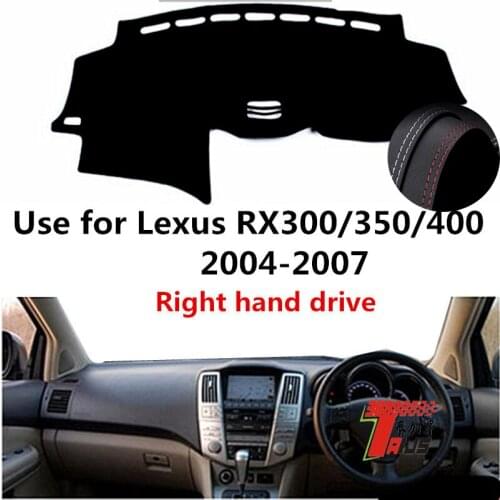 TAIJS Factory protective Leather Car Dashboard Cover For Lexus RX300/350/400 2004 2005 2006 2007 Right hand drive