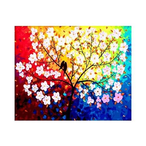 Colorful Floral Diamond Painting Cross Stitch kits FULL 5D DIY Diamond Embroidery diamond Mosaic still life gift