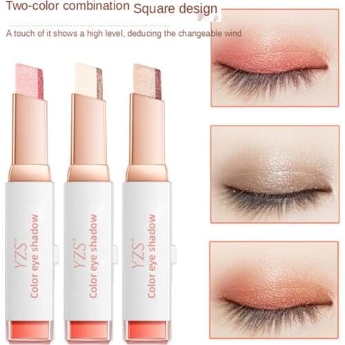 LZ-Y03 12 Colors Shimmer Pencil Eyeshadow Makeup Private Label Glitter lazy Eye shadow stick