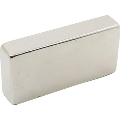 N52 Magnetics 1PCS Big Bulk Super Strong Strip Block Magnets Rare Earth Neodymium 50X25X10mm