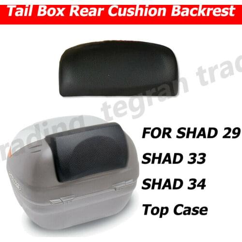 NEW High Quality Tail Box Rear Cushion Backrest Comfort SHAD SH29 SH33 SH34 Top Case Back-Rest
