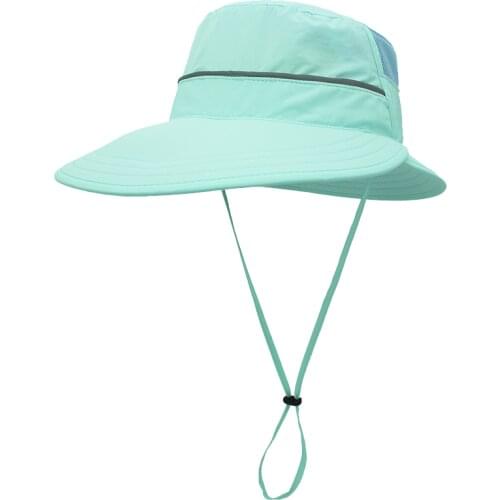Novelty Design Sun Hat Mens and Womens Sun Protection Fishing Hats Polyester Quick-drying Wide Brim Hat