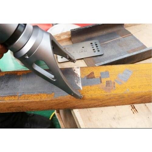 MORN 100W movable and protable fiber laser cleaning machine price