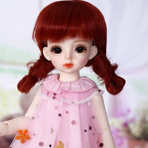 1/6 Ginger Miadoll BJD SD Dolls YOSD Body Model Baby Full Set with Hair Clothes Shoes Accessories Joint Doll