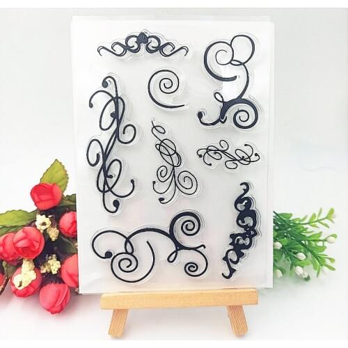 11*16cm vines Transparent Clear Stamps / Silicone Seals Roller Stamp for DIY scrapbooking photo album/Card Making