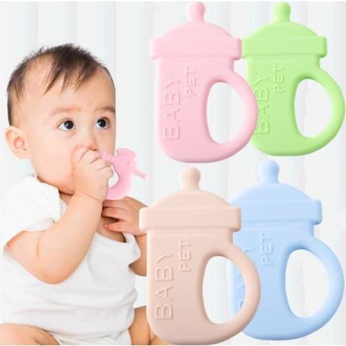 Silicone papilla Pacifiers For Babies Food Grade Silicone Teething Soother Nipple Silicone Teether Chewable Nipple baby teether