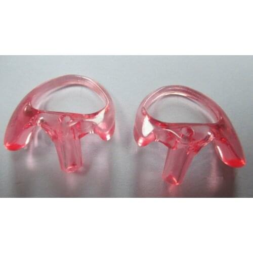2pcs Silicone earloop Earmolds ear mold for acoustic air tube earphones,two way radio headset,walkie talkie headphone, size L