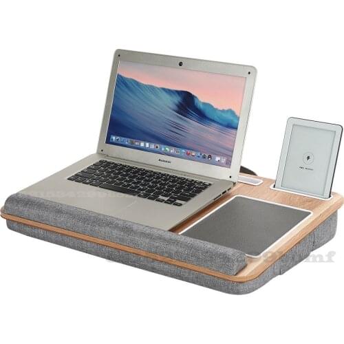 Multi-functional Laptop Desk Lap Table Portable Office Home Nap Pillow with Mouse Pad Suitable for Notebook Under 17 Inches