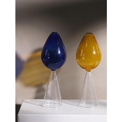 Vase Centerpieces Flower Vase Tabletop Weddings Glass Nordic Dried Artificial Flower Vases Flowers Bottle Restaurant Decoration