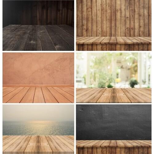 Vinyl Retro Wood Board Texture Photo Backdrops Scenery Wooden Floor Plank Photography Background for Photo Studio 20103FMB-05