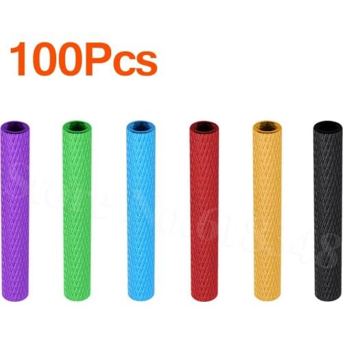 100PCS/Lot M3x30mm Aluminum Standoff Spacer Stud Fastener Round Column Inner Thread For RC Quadcopter FPV Drone Parts DIY CNC