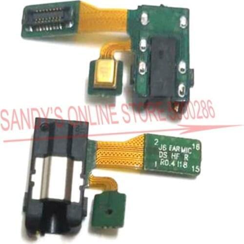 2 Pcs/Lot Original For Samsung Galaxy J6 2018 J600F A6 2018 A600F Earphone Headphone Audio Jack With Microphone Flex Cable