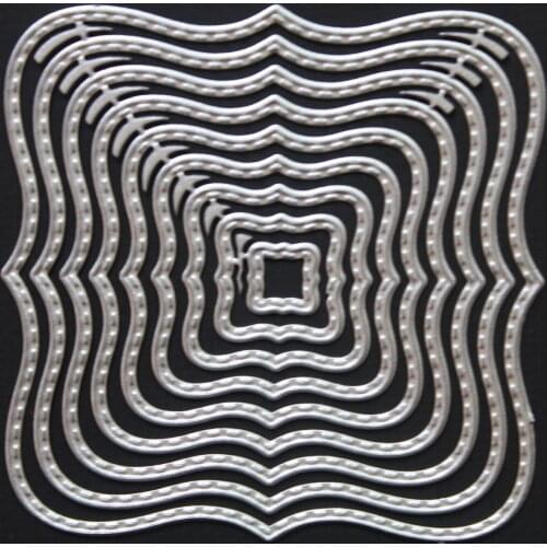 2021 Lace Metal Cutting Dies DIY Scrapbooking Paper Photo Album Crafts Knife Mould Cards Embossing Mold Stencils for Decor