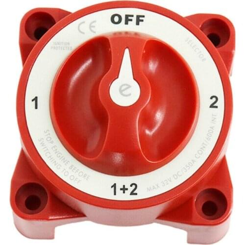 4-speed 32V 350A Marine and Yacht Battery Switch Modified Isolator Key Battery Power Switch