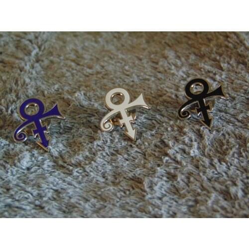 PRINCE "LOVE SYMBOL" Lapel Pin 3 Pieces