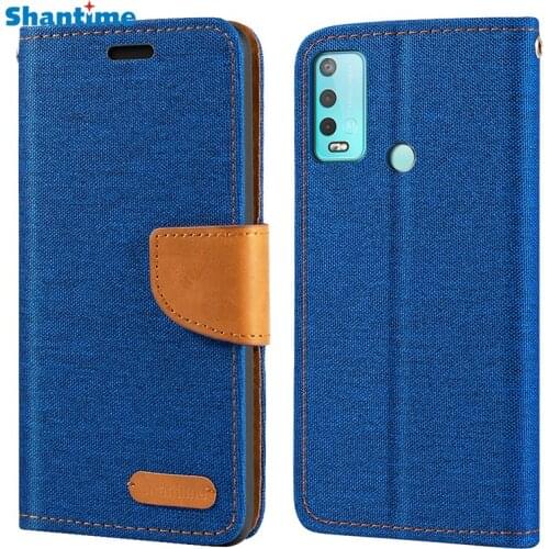 Oxford Leather Wallet Case For Wiko Power U30 With TPU Soft Back Cover Magnet Flip Case For Wiko Power U30