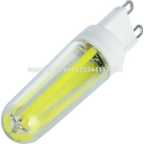 G9 4W 4LED COB 350-450LM lamp filament Warm White Cool White Natural White Dimmable Decorative LED Bi-pin Lights JTFL053-1 1PCS