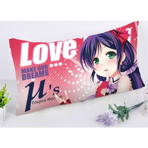 Hobby Express Rectangle Pillow Cover Dakimakura Tojo Nozomi Love Live Anime RPC43