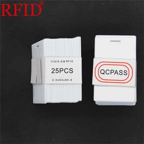 ID 125KHz EM4100 TK4100 Read Only Blank Smart Card RFID Token Tag Access Control Badge For Time Attendance System Tag 100pcs