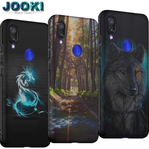JOOKI Custom Design Phone Case Printed Pictures For Xiaomi Redmi Note 7 DIY Photo Hard PC Back Cover
