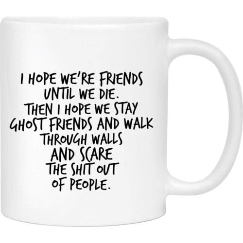 Best Friend Besties Coffee Mug Cute Sarcastic Funny Cup