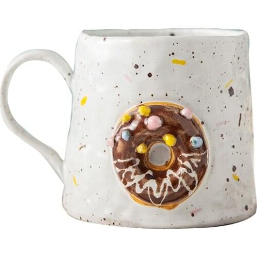 Korean White Espresso Mugs Girls Gifts Reusable Cute Creative Tea Cup Nordic Modern Eco Friendly Taza Ceramica Drinkware EB50MK