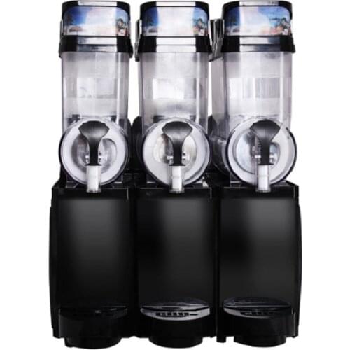 Snow Melting machine/3 Tank Slush Machine/Cold Drink Maker/Smoothies Granita Machine/Sand ice machine