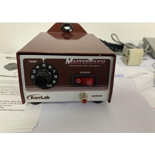Master Touch Electronic Wax Designer Welding Wax Machine Kerrlab Wax Carving Machine